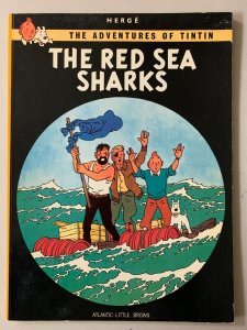 Adventures of Tintin The Red Sea Sharks TPB 1st US edition, 1st printing (1976)