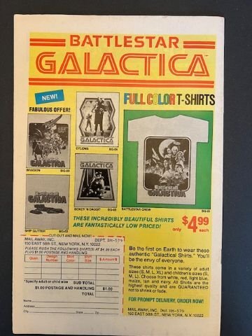Battlestar Galactica #3 (1979) - VF+