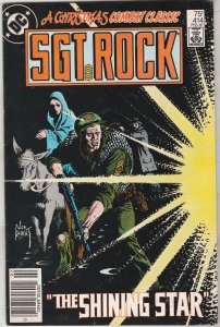 Sgt. Rock #414 (1987) High-Grade VF+ Joe Kubert Cover! Andy Kubert Art Wow!