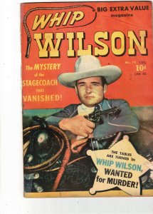 Whip Wilson #10 (1950) Affordable-Grade VG Photo Cover Key! Tons postin now wow!