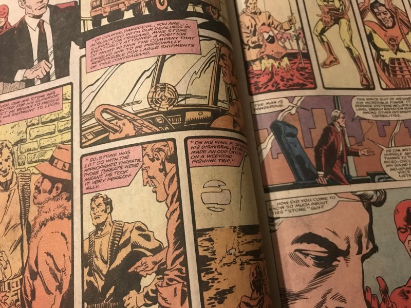 Daredevil #224 : Marvel 11/85 Fn/VF; Dan Jurgens story
