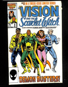 The Vision and the Scarlet Witch #8 (1986)