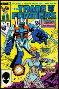Transformers #9  1985 - Marvel  -VF - Comic Book