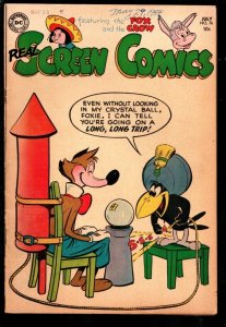 Real Screen #76 1954-DC-Seance fireworks cover-Fox and Crow-Flippity & Flop-V...