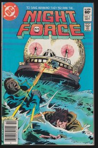 Night Force 3 (1982) NM- Bronze Age DC Comics