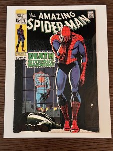The Amazing Spider-Man #75 (1969). VG+. Death of Silvermane. Lizard app.