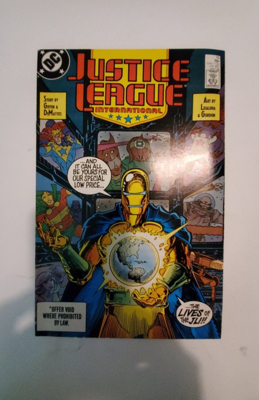 Justice League International #15 (1988) NM DC Comic Book J741