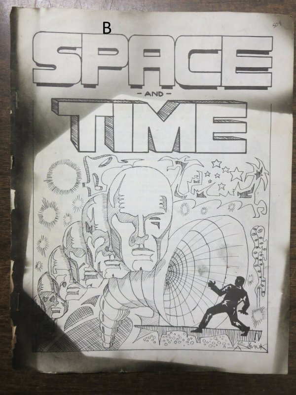 Space and Time Fanzine #3 Spring 1968 Al Saviuk Art Gordon Lizner Parodi