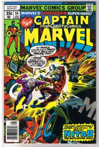 CAPTAIN MARVEL #54, VF+, Nitro, George Tuska, 1968, more in store