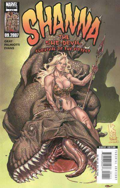 Shanna: The She-Devil: Survival of the Fittest #1, NM (Stock photo)