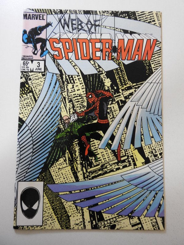 Web of Spider-Man #3 Direct Edition (1985)