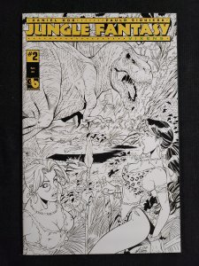Jungle Fantasy: Vixens 2PC #1-2 - Pure Art B+W Variants (9.2ob) 2016