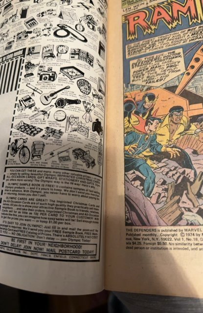 The Defenders #18 (1974) 1st wrecking crew higher grade