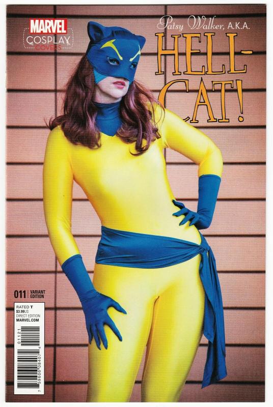 Patsy Walker AKA Hellcat #11 Cosplay Variant (Marvel, 2017) NM