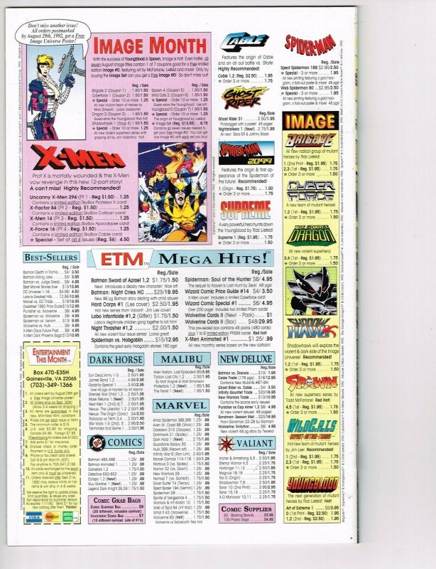 Spawn #3 (1992) - 9.2 NM- *Spawn Vs Violator*