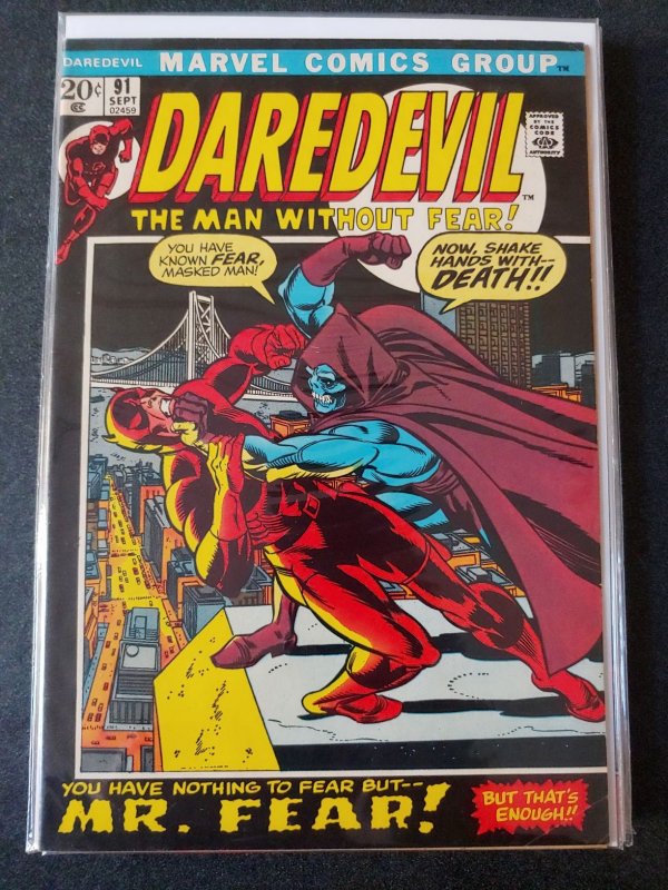 DAREDEVIL #91 MR. FEAR