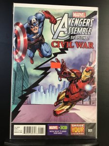 Marvel Universe Avengers Assemble Season 2: Civil War #1 (2016)