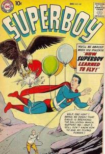 How Superboy Learned to Fly! / The Racer in the Leaden Mask! / The Indestructible Robot
