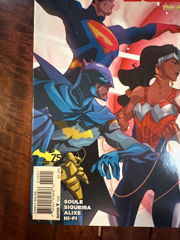 Superman/Wonder Woman #10 Variant Cover (2014)