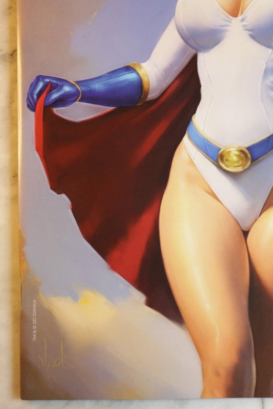 Action Comics 1053 Will Jack Power Girl Variant Trade / Virgin Set  