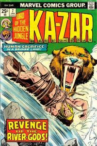 Ka-Zar (1974 series) #7, VF- (Stock photo)