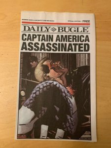 CAPTAIN AMERICA 25,, 2ND PRINT| DEATH CAPTAIN AMERICA + DAILY BUGLE SPECIAL