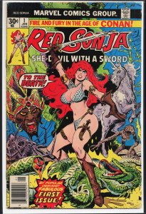Red Sonja #1 (1977) Red Sonja