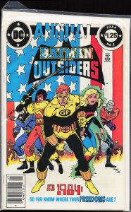 Batman and the Outsiders Annual #1 (1984) Batman and the Outsiders [Key Issue]