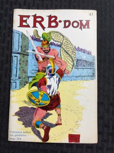 1971 ERB-DOM Edgar Rice Burroughs Fanzine #43 VG 4.0 Colossus Killed Gladiator