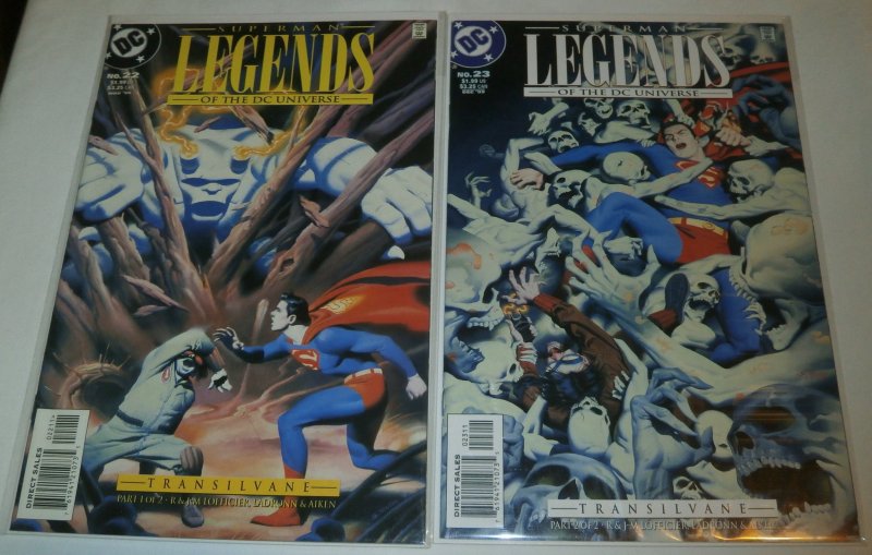 Legends of the DC Universe #22,23 Superman in Transilvane, Lofficier/Ladronn