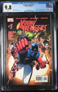 YOUNG AVENGERS #1 CGC 9.8 1ST KATE BISHOP IRON LAD