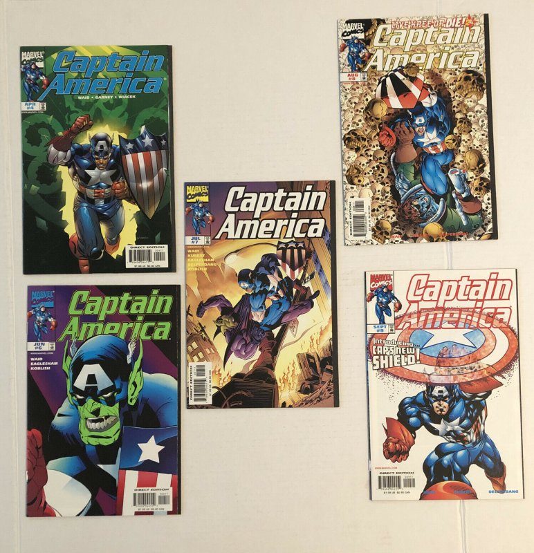 Captain America #4 And 6-9  Lot Of 5