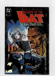 Batman: Shadow of the Bat #5 (1992) A FM Almost Free Cheese 4th Menu Item (d)