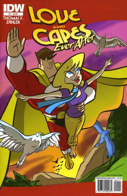 Love and Capes: Ever After #1 VF/NM ; IDW | Thomas F. Zahler Romance