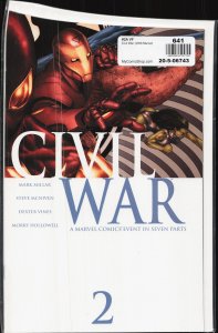 Civil War #2 (2006) Captain America