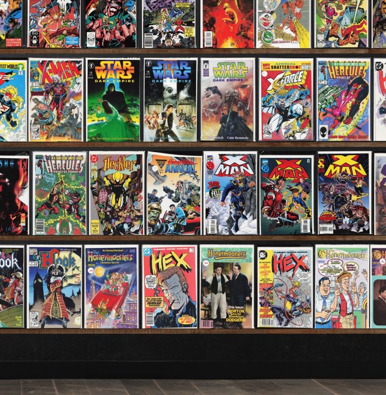 Huge Lot 150+ Comics with The Night Man, Night Force, Hercules & More!