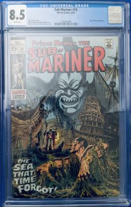 Sub-Mariner #16  (1969) CGC 8.5