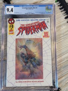 CGC 9.4 Sensational Spider-man #0 Lenticular Ben Reilly New Dan Jurgen 1996
