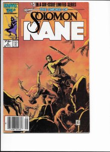 The Sword of Solomon Kane #5 Newsstand Edition (1986)