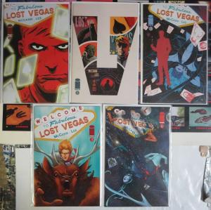 Lost Vegas (Image 2013) by Jim McCann & Janet Lee #1-4 SciFi Prison Break!