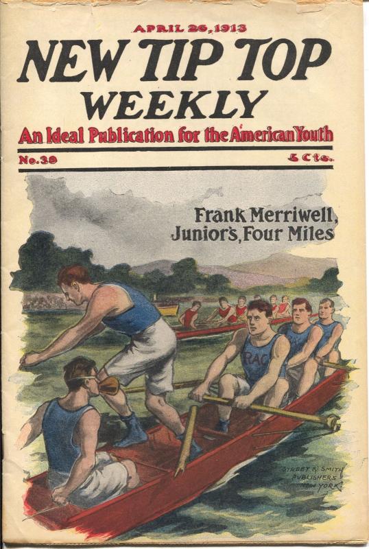 New Tip Top Weekly 4/24/1913-Frank Merriwell cover & story-VF-