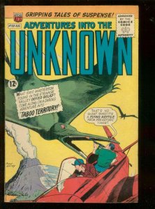 ADVENTURES INTO THE UNKNOWN #150 1964-BOB JENNY-HERBIE! VG/FN