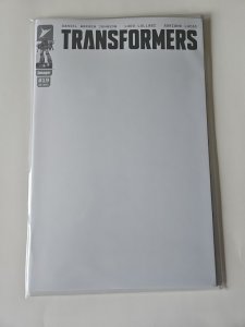 Transformers #19 Blank Sketch Variant