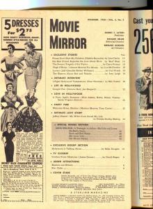 Movie Mirror-Debbie Reynolds-Elvis-Paul Newman-Dec-1958