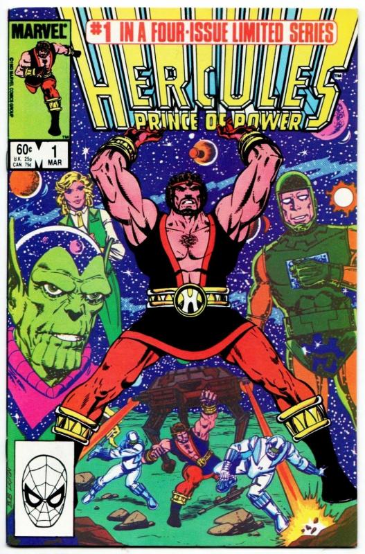 Hercules Prince of Power #1 (Marvel, 1984) VF