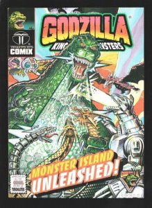 Godzilla King of the Monsters 1994-Trendmasters-Wrap around cover-Size is abo...