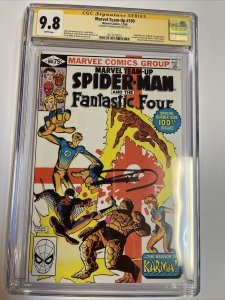 Marvel Team-Up (1980) # 100 (CGC 9.8 SS WP) Signed  Frank Miller |1st App Karma