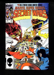 Marvel Super-Heroes Secret Wars #9 Avengers!  Iron Man!