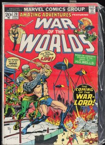 Amazing Adventures #20 (1973) War of the Worlds