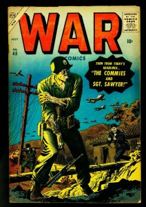 War Comics #48 1957- John Severin- Gene Colan- Atlas Silver Age- VG+